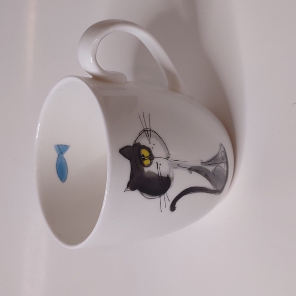 Rose of England Other - ROSE of England Fine Bone China Cat and Fish Mug